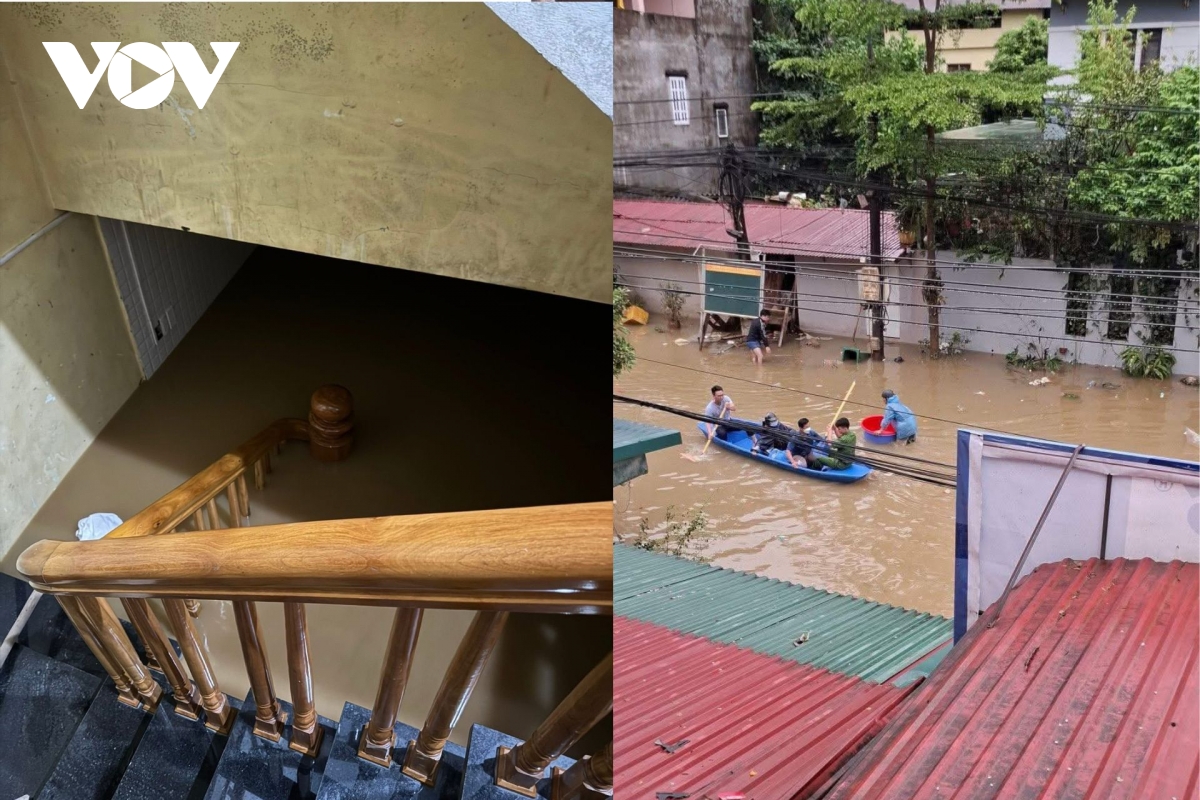 Hà Giang nhiều nơi ngập cục bộ, dân chạy lũ lần thứ hai chỉ trong 2 tuần